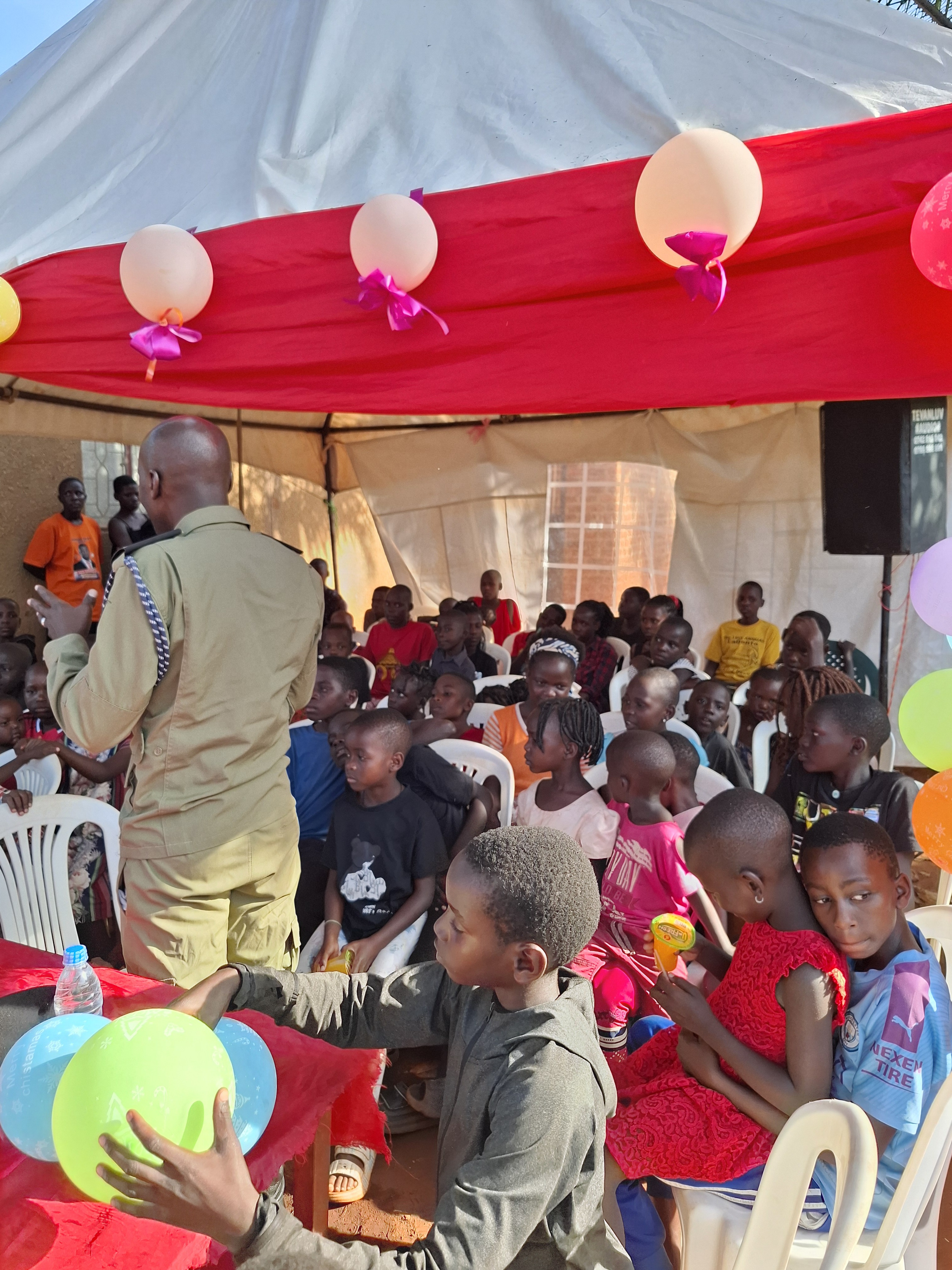 Community celebration at Kwaja Uganda